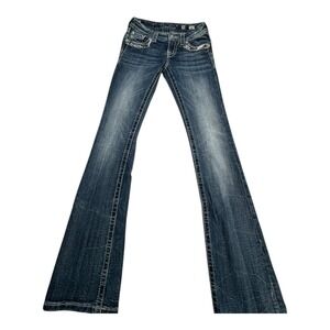 Miss Me Dark Blue Boot Cut Jeans